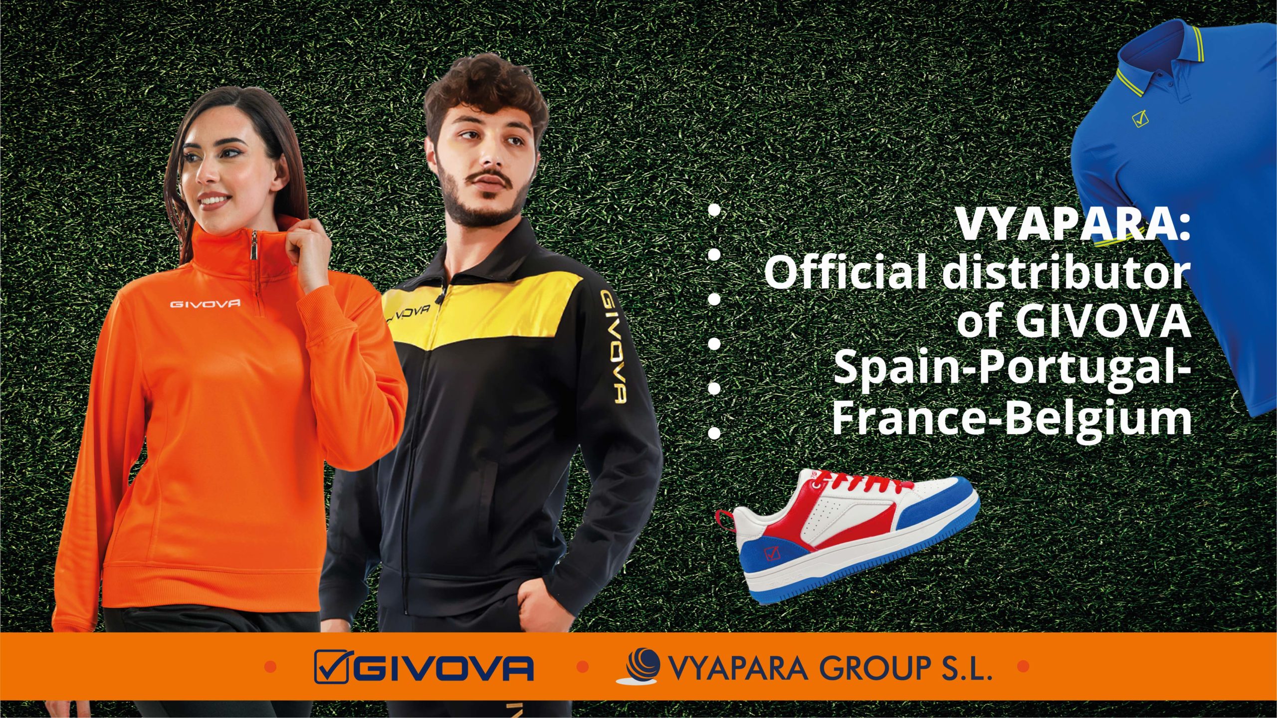 distribuidor exclusivo de GIVOVA para España, Portugal, Francia y Bélgica. - Vyapara Group